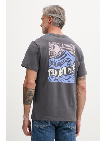 the north face t-shirt ανδρικό βαμβακερό mountain escape