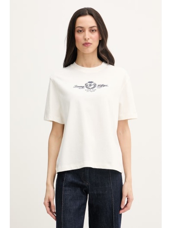 tommy hilfiger t-shirt γυναικείο βαμβακερό ολόκληρο το