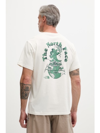 the north face t-shirt ανδρικό βαμβακερό retro earth
