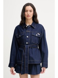 calvin klein jeans μπουφάν γυναικείο ντένιμ ολόκληρο το προϊόν: 100% βαμβάκι