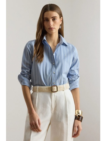 lauren ralph lauren πουκάμισο γυναικείο βαμβακερό ολόκληρο