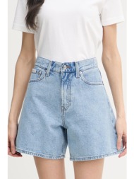 calvin klein jeans σορτς γυναικεία ντένιμ υλικό βάσης: 100% βαμβάκι,επένδυση τσέπης: 65% πολυεστέρας