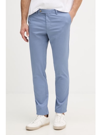hackett london παντελόνι slim fit ανδρικό βαμβακερό με