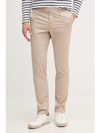 hackett london παντελόνι slim fit ανδρικό από βαμβάκι με