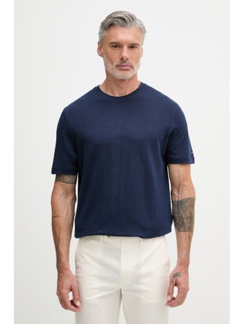 tommy hilfiger t-shirt ανδρικό με λινό new york ολόκληρο το