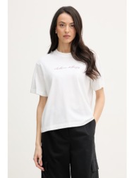 calvin klein jeans t-shirt γυναικείο βαμβακερό ολόκληρο το προϊόν: 100% βαμβάκι
