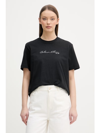 calvin klein jeans t-shirt γυναικείο βαμβακερό ολόκληρο το
