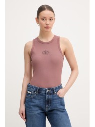 calvin klein jeans τοπ γυναικείο με βαμβάκι ολόκληρο το προϊόν: 95% βαμβάκι 5% ελαστάν