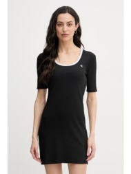 calvin klein jeans φόρεμα βαμβάκι με ελαστάν ολόκληρο το προϊόν: 95% βαμβάκι 5% ελαστάν