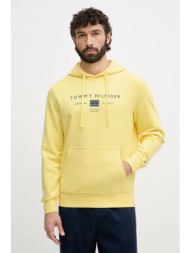 tommy hilfiger μπλούζα με κουκούλα ανδρική βαμβακερή υλικό βάσης: 100% βαμβάκι,ελαστικό στρίφωμα: 95