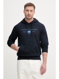 tommy hilfiger μπλούζα με κουκούλα ανδρική βαμβακερή υλικό βάσης: 100% βαμβάκι,ελαστικό στρίφωμα: 95