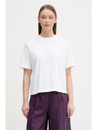 calvin klein jeans t-shirt γυναικείο βαμβακερό ολόκληρο το προϊόν: 100% βαμβάκι