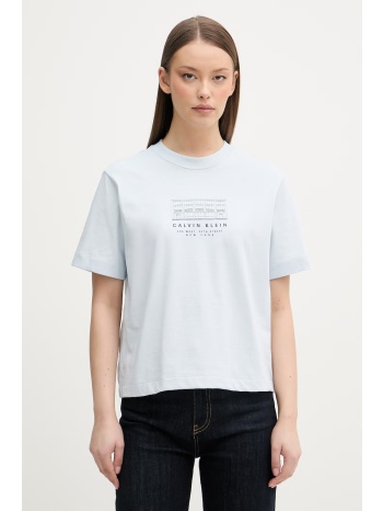 calvin klein jeans t-shirt γυναικείο βαμβακερό ολόκληρο το