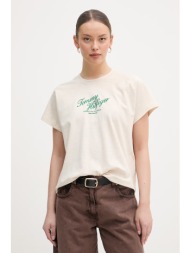 tommy hilfiger t-shirt γυναικεία βαμβακερή ολόκληρο το προϊόν: 100% βαμβάκι