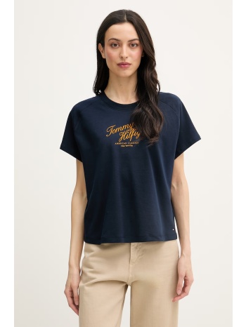 tommy hilfiger t-shirt γυναικείο βαμβακερό ολόκληρο το