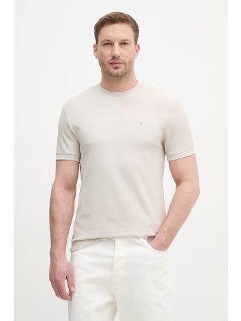 calvin klein jeans ανδρικό t-shirt με βαμβάκι ολόκληρο το