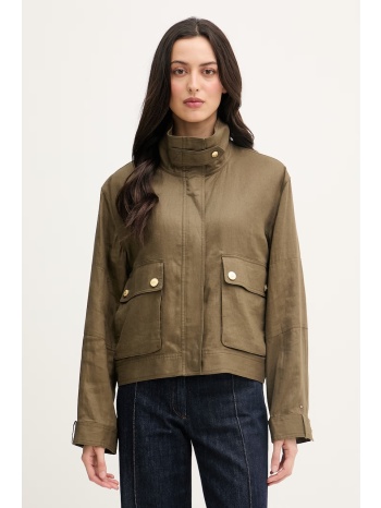 tommy hilfiger μπουφάν γυναικείο λινό ολόκληρο το προϊόν