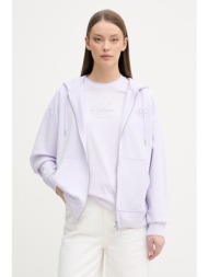 calvin klein jeans μπλούζα με κουκούλα και κουμπιά γυναικεία βαμβακερή υλικό 1: 100% βαμβάκι,υλικό 2