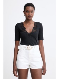twinset t-shirt γυναικείο βαμβακερό κύριο υλικό: 100% βαμβάκι,συμπληρωματικό υλικό: 100% πολυεστέρας