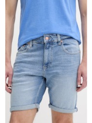 tommy jeans σορτς ανδρικά ντένιμ ολόκληρο το προϊόν: 81% βαμβάκι 18% lyocell 1% ελαστάν