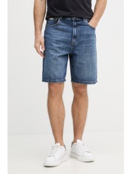 calvin klein jeans σορτς ανδρικά ντένιμ υλικό βάσης: 91% βαμβάκι 9% λινό,επένδυση τσέπης: 65% πολυεσ