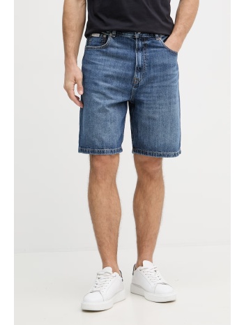 calvin klein jeans σορτς ανδρικά ντένιμ υλικό βάσης 91%