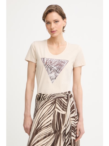 guess t-shirt γυναικείο βαμβακερό με ελαστάν ολόκληρο το