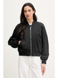 calvin klein jeans bomber γυναικείο υλικό 1: 100% νάιλον,υλικό 2: 100% πολυεστέρας