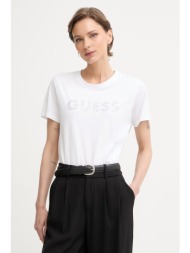 guess t-shirt γυναικείο βαμβακερό ολόκληρο το προϊόν: 100% βαμβάκι