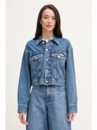 calvin klein jeans μεταβατικό μπουφάν γυναικείο ντένιμ ολόκληρο το προϊόν: 100% βαμβάκι