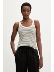 levi`s τοπ γυναικείο essential ribbed tank ολόκληρο το προϊόν: 95% βαμβάκι 5% ελαστάν