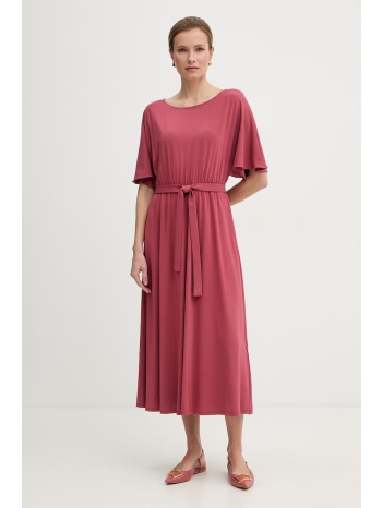 weekend max mara φόρεμα με βισκόζη divo ολόκληρο το προϊόν