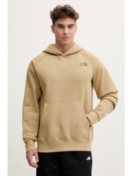 the north face μπλούζα με κουκούλα ανδρική με βαμβάκι raglan ολόκληρο το προϊόν: 80% βαμβάκι 20% πολ