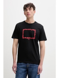 hugo t-shirt ανδρικό βαμβακερό duhorse ολόκληρο το προϊόν: 100% βαμβάκι