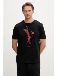 hugo t-shirt ανδρικό βαμβακερό duhorse ολόκληρο το προϊόν: 100% βαμβάκι
