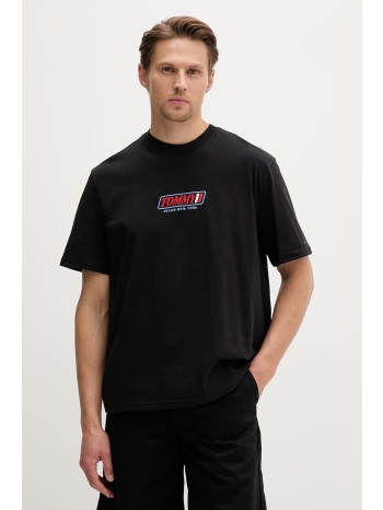 tommy jeans t-shirt ανδρικό βαμβακερό ολόκληρο το προϊόν