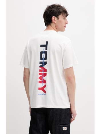 tommy jeans t-shirt ανδρικό βαμβακερό ολόκληρο το προϊόν