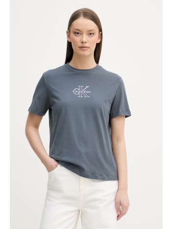 calvin klein jeans t-shirt γυναικείο βαμβακερό ολόκληρο το