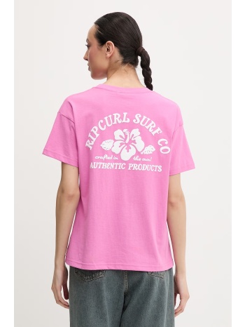 rip curl t-shirt γυναικείο βαμβακερό surf puff party pack