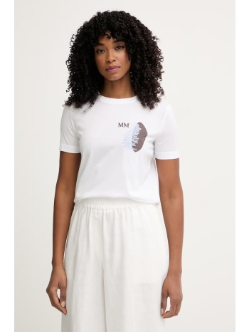 mm by max mara t-shirt γυναικείο βαμβακερό licenza ολόκληρο
