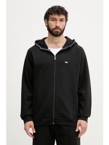 boss μπλούζα με κουκούλα και κουμπιά ανδρική sense hooded