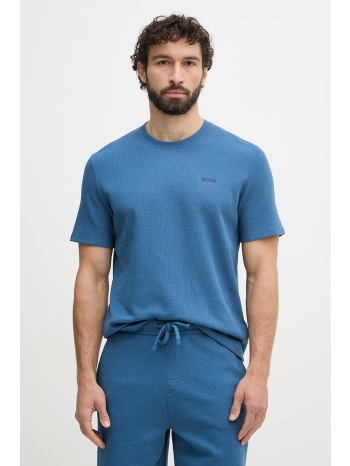 boss t-shirt lounge ανδρικό waffle t-shirt ολόκληρο το