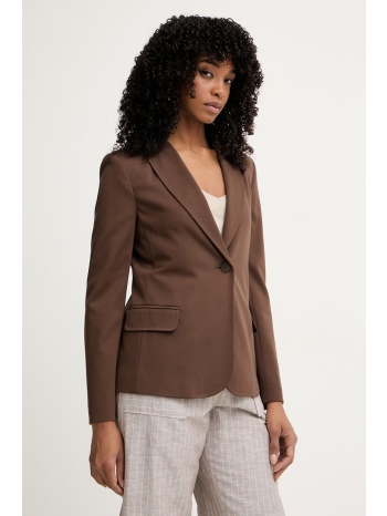 weekend max mara μονόπετο σακάκι γυναικείο με βισκόζη