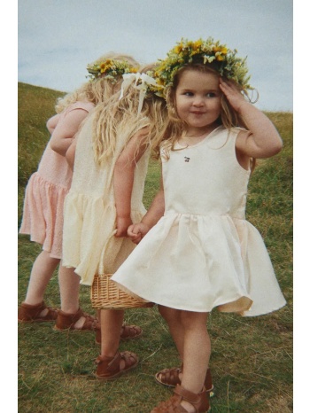 konges sløjd φόρεμα flared bellis dress grs ολόκληρο το
