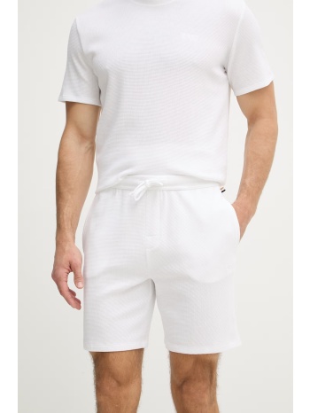 boss σορτς lounge ανδρικά με βαμβάκι waffle shorts ολόκληρο