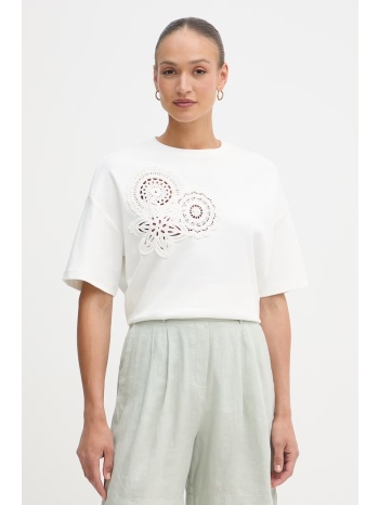 sisley t-shirt γυναικείο βαμβακερό με ελαστάν ολόκληρο το