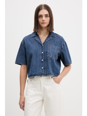 tommy jeans πουκάμισο γυναικείο ντένιμ ολόκληρο το προϊόν