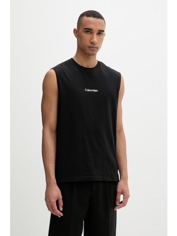 calvin klein τοπ ανδρικό με βαμβάκι ολόκληρο το προϊόν 57%