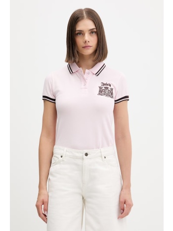 juicy couture πόλο γυναικείο βαμβακερό ολόκληρο το προϊόν