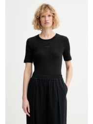 calvin klein βασικό t-shirt γυναικείο βαμβακερό με ελαστάν ολόκληρο το προϊόν: 95% βαμβάκι 5% ελαστά